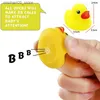 Sable Player Water Fun 20/10 Toys Baby Jouets Small Srop Sque Squelf Rubber Duck Soupps Sound Bath Duck Duck Fun Childrens douche Toy Q240426