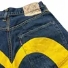 Y2k shorts pantalon harajuku hip hop rétro imprime baggy denim gym short mens womens rock rock gothic basketball court 240415