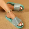 Casual Shoes Women's Flat Slides Fashionable Open Toe Summer All-Match Indoor Outdoor Beach