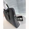 10A Fashion Famous Designer Men Leather Messenger Business Bag Women Outdoor Business Bag Shoulder Bag Cross-body Handbag Briefcase Bag Opme