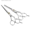 Hair Scissors Salon professional hairdressers thin cut hair cutting set Q240426