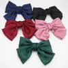 Клипы для волос Barrettes Fashion Ribbon Hairgrips Большой большой лук для женщин для женщин атласные модные женские волосы. Новые милые аксессуары для волос Barrette 240426