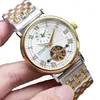 New designer mineral enhanced mirror automatic mechanical watch elegant atmosphere watch boutique fashion business watch 185095