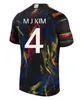 2023 2024 2025息子韓国サッカージャージー22/23/24/25ホームレッドキム・ソン・ファン・リー・ジョン・リー・クォン・チームシャツフットボールユニフォームの男性ファンシャツ