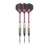 Darts Yernea Professional Darts Nieuwe 3 -stcs stalen puntige pijltjes 22G standaard harde stalen punt Dart rood aluminium dartschachten vlucht