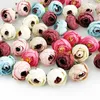 Dekorativa blommor 20st 3,5 cm Mini Artificial Camellia Buds Silk Rose Flower Heads With Leaves For Wedding Home Decor Wreaths Craft Fake Fake