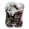 Transfert de tatouage étanche Big Picture Autocollant tatouage complet Tiger Lion Sun Wukong Zhao Yun Guan Gonglong 240427