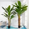 Decorative Flowers Simulate Large-scale Indoor Landscaping Of Banana Trees