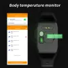 Regardez les personnes âgées GPS Tracker 4G Phone Watch SOS One Key Call Antiwandering Tracker Sports Getomètre Bracelet Copie de cardiaque Surveillance du sang