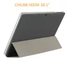 Camundongos 10.1 "Caso de couro PU para chuwi hi10 x tablet pc, capa de proteção para chuwi hi10x tablet pc adicionar filme com 3 presentes