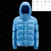 23SS Luxury Designer Mens Down Parkas Badge Badge Trip Tripe Spun Swned Cabinage à capuche Légère de la veste basse épaissie Veste d'hiver chaude Top Taille 1/2/3/4/5