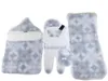 ブランド寝袋の子供用秋と冬の服の赤ちゃんジャンプスーツ濃厚な新生児暖かさベイビージャンプスーツ新しい子供用ジャンプスーツセット