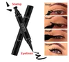 INDIETRO 2 in 1 in 1 francobollo eyeliner Liquid Pencil Impossibile trucco impermeabile Stamp Eyeliner Pencil5227206