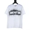 mens tshirts round neck embroidered and printed polar style summer wear with street pure cotton t-shirts g2r2r