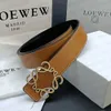 Loeweee Belt Designer ceintures pour hommes Loewew Belt Designer Belt Women Designer Jeans Luxury Belt Litchi Ceinture Luxe 3,8 cm de large 105-125 cm