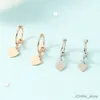 Dangle Chandelier Korean Small Mini Stud Earrings Ear Tragus Cartilage Piercing Cross Star Heart Earing Minimalist Huggie Earrings Jewelry