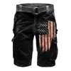 Jeans maschile 2024 Summer Vintage Lavato Shorts Shorts Casual Fashion Street Wear Patch Toke Forte Male Drive Drive.