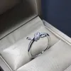 Женская группа Tiifeany Ring Jewelry Fashionable Twisted Diamd