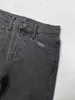 Pantalon féminin pantalon en jean évasé 2024 Jeans décontractés de la taille haute de la taille haute du début du printemps