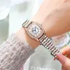 Orologi da polso Chenxi Ladies Ladies Rosegold Orologi Top Diamond Women Watch inossidabile in acciaio inossidabile orologio da polso impermeabile