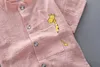 Clothing Sets New Summer Hot Sale Toddler Kids Baby Boys Shirt Cartoon Tops Denim Shorts Pants Outfits Set Baby Clothes