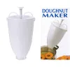 Formy Pącz forta przenośny pącz Donut Maker DIY Narzędzia do pieczenia Kuchnia Milker Pieak Manual Waffle Dresser Machine łatwy szybki