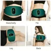 Máquina de masaje de vientre de masaje de cintura inteligente - Tono ABS y piernas con equipos de acondicionamiento físico perezoso - Masajeador de abdomen familiar y SHA 240416