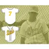 Anpassad Jimmy Morris 7 Big Lake Owls Away Baseball Jersey The Rookie Nytt valfritt namnnummer Topp Sätt S-6XL