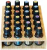 Rack da 15 ml semplice a bottiglia di olio essenziale bastoncino da desktop basare aromaterapia con bottiglia di olio essenziale di stoccaggio