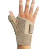 Flexibel splinthandleds tumstödstång för tendonit Artrit andbar tumskyddsskydd passar höger och vänster hand 240425