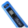 Iscan Mini Tragbarer Scanner 900DPI LCD Display JPG/PDF -Format -Dokument Bild ISCAN Handheld Scanner A4 Buchscanner 240416