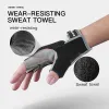 Handskar Half Fing Finger Gym Training handskar fitness vikt lyft män kvinnor sommar cykling mtb cykel motorcykel handskar stötsäker gel pad