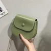 أكياس الكتف 2024 PU Women Wild Wild Solid Color Bag Sciens Sciend Mashion Ladies Miagonal Mini Retro Small