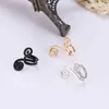 Charm New Design Geometric Mosquito Coil Spiral Clip on Earrings No Pierced Womens Fashion Gold Color Ear Cuff Personality Jewelry