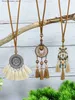 Colliers pendentifs Style de vacances ethnique Collier en bois Pulllaon plage Voyage de vacances Assordi