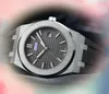 Fashion Brand Wristwatches chain bracelet Men's Quality quartz battery core clock Luxury rubber stainless steel strap classic stopwatch bracelet High gifts