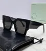 2022 Nouvelles lunettes de soleil pour femmes de Catalina pour les hommes Off ER1003 SUPER SPART Cadre large Temples Wide Plate Classic Black Vacation G9709935