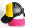 Softball niestandardowe ciężarówki piankowe poliester sportowe czapki baseballowe logo druk haft haftowe czapki czapki dla dorosłych mężczyzn kobiety gorros