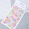 Tattoos Music Festival Party Face Jewelry Decoration Rhinestone Crystal Kids Toys Diy Diamond Stickers Eye Makeup Selfadhesive Nail STI