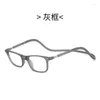 O occhiali da sole Ulight Hanging Stretch Reading Glasses Uomini Donne Trendy Medifiela Lens Picieri Presbyopic Eyexex Diopter Unisex