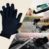 Gants de vélo de vélo tricotés en tricot pour les hommes à la vent