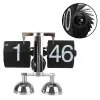 Klokken kwarts klok 12 uur am pm automatisch huisdecors digitale klok flip interne uitrusting bediende retro mode horloge accessoires