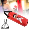 Boxning 53 cm Barn Boxning Sandbag Hanging Type Kid Sanda Muay Thai Training Hollow Equipment