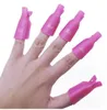 50 PCS /LOTE Removedor de unhas Polisos de gel absorvendo UV UNID DEGREASER DO PESSOLO POLISTO Ferramenta Reutiliza Unhas Mergulhe as ferramentas de manicure de clipe de tampa LL