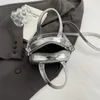 Bottes d'épaule en argent avec poignée courte pour les femmes 2024 Été Y2K Small PU Leather Luxury Sacs et sacs à main Sac à bandoulière