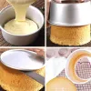 Moulds 2/3/4/5/6/7/8/10/12inch Removable Bottom Heart Round Cake Pan Aluminum Nonstick Cake Bakeware Tools Baking DIY Tray Layer Tier