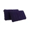 Gear 47x30cm Air Cushion Pillows Outdoor Camping Sleep Cushion Folding Square Lnflatable Pillows Travel Backrest Plane Head Rest Big