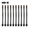 10-st set tweekoppige oogschaduwborstels sponskop oogschaduw make-up borstels cosmetische borstelgereedschap sets maquiageem pinceles 240418