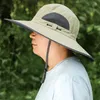 60-65 cm Grande testa attorno al cappello di grandi dimensioni Grande testa grande faccia grasso grande cappello da sole maschio Fishermans Cap Celene Castry 240412