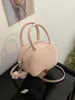 Totes 2024 PU Bag de couro coreano Mão de inverno All Match Office Lady Bags for Women Solid Simple